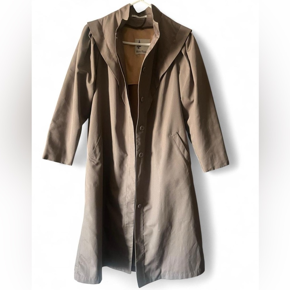 Vintage Misty Harbor Trench Coat w/ Removable Wool Liner
